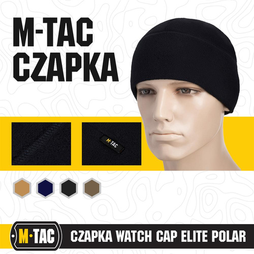 M-Tac - Winter Watch Cap Elite - Fleece - Navy Blue - 40002015