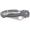 Spyderco - Para 3 G-10 Dark Gray Maxamet Plain Knife - C223GPDGY