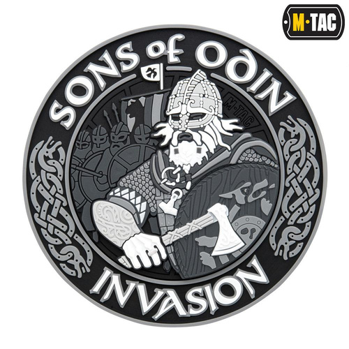 M-Tac - 3D PVC Patch Sons of Odin - Black/Grey - 51137211