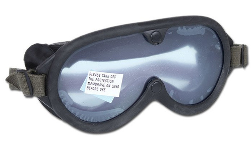 Mil-Tec - Goggles Safety U.S. Army M44 - Sun Wind & Dust - Black - 15611000