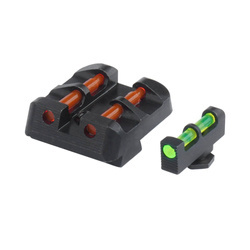 Hiviz - Fiber Optic Target Sight Set - Glock - GLT178