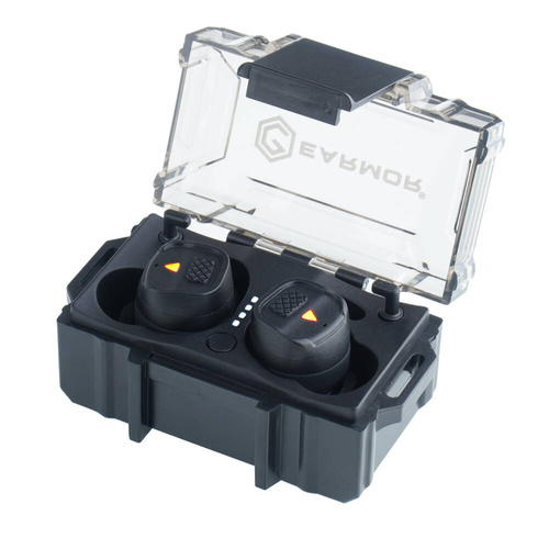 Earmor - Active hearing protectors M20T Pro - NRR 30 dB - Bluetooth 5.4 - Black - M20TPRO-BK