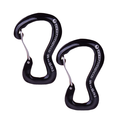 Ticket To The Moon - Carabiner for Hammock - 10kN - 2 pcs - TMBINER10