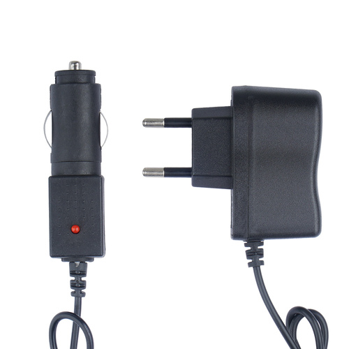 Guard - Stun Gun with Flashlight LED X4 Strobo - Focus - Aluminum - Black - YC-X4