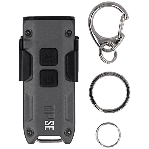 NiteCore - Keychain Flashlight TIP SE - 700lm - 500mAh - Metallic Gray - TIP SE METALLIC GRAY
