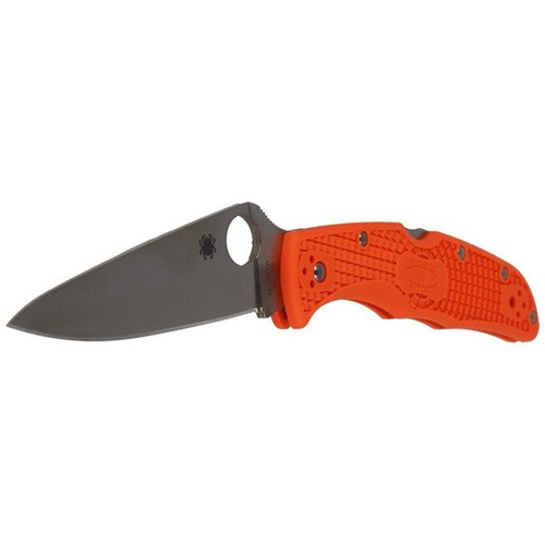 Spyderco - Endura® 4 FRN Flat Ground Orange Knife - C10FPOR
