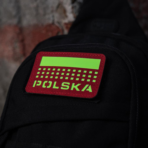 M-Tac - Flag patch - Poland 50х80 - Laser Cut Red/White - 51006233.