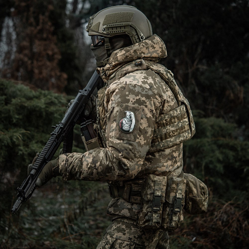 M-Tac - M67 Crazy Patch - 3D PVC - Black/White - 51139100