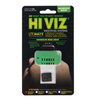 HIVIZ - Fiber-Optic Rear Sight for Glock - Three Rod Colors - GLLW15/-RDGRBK