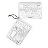 M-Tac - Set Ruler Ecopybook Tactic TZ+M NATO - Transparent - 10273010