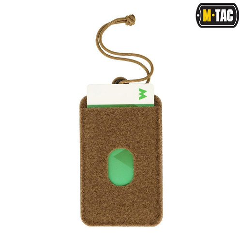 M-Tac - Patch Panel with ID Card Pocket with Lanyard - Coyote - 10118005