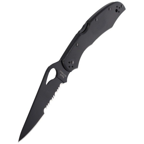 Spyderco - Byrd Cara Cara™ 2 Stainless Black Blade Knife - BY03BKPS2