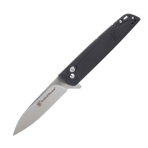 Smith & Wesson - Folder Knife 24/7 Crossbar - 7Cr - Black - 1205912