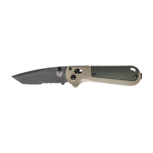 Benchmade - Folding Knife Redoubt - CPM-D2 - Grivory - Forest Green - Combo - 431SBK-1