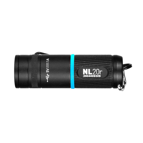 Walther - LED Flashlight NL20r - 50 lm - Black - 3.7121-1