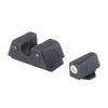 TruGlo - Tritium-X Night Sights - Glock 17/19 - Low - White outline - TG231G1XW