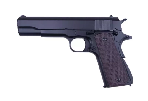 Kj Works - Pistol Replica of KP-1911 - Green gas - Black - KJW-02-001354
