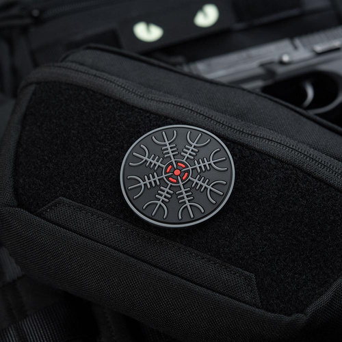 M-Tac - Helm of Terror Patch - 3D PVC - Black/Grey - 51221211