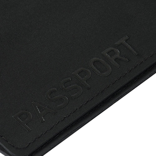 M-Tac - Passport Cover - Black - 10221002