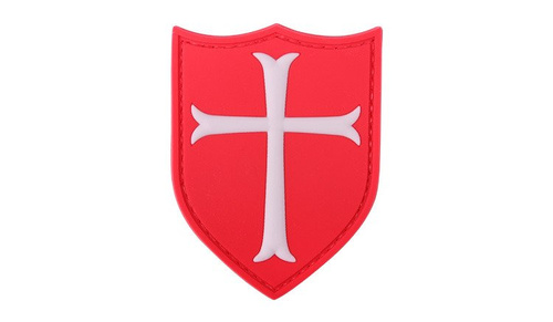 4TAC - 3D Patch - Crusader - Red
