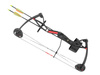 Poe Lang - Pulley Bow Buster - 15-22 lb - 25" - Black/Red - CO-034B
