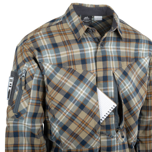 Helikon - MBDU Flannel Shirt® - Slate Blue Checkered - KO-MBD-PO-C0