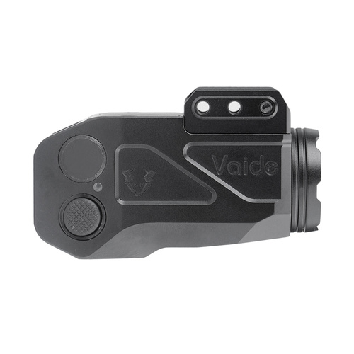 Vaide - Tactical Weapon LED Flashlight with Laser Scrapper Combo - 500 lm - Black - VAPLL-G02