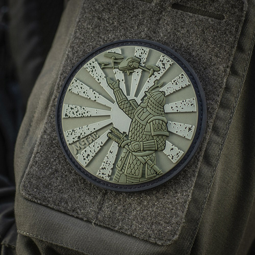 M-Tac - Way of the Samurai Patch - 3D PVC - Ranger Green