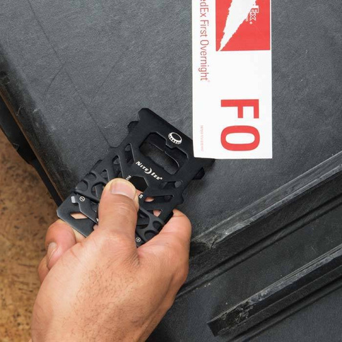 Nite Ize - Financial Tool RFID Blocking Wallet - Black - FMTR-01-R7