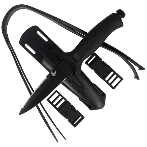 MAC Coltellerie - Aquatys Stiletto 2 Black Diving Knife 120mm - 008BLK