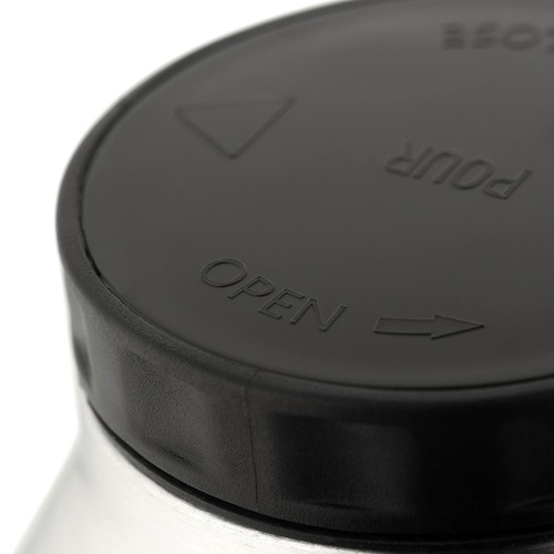 M-Tac - Stainless Steel Thermos - 1000 ml - Black - UN-B04-1000A-BK