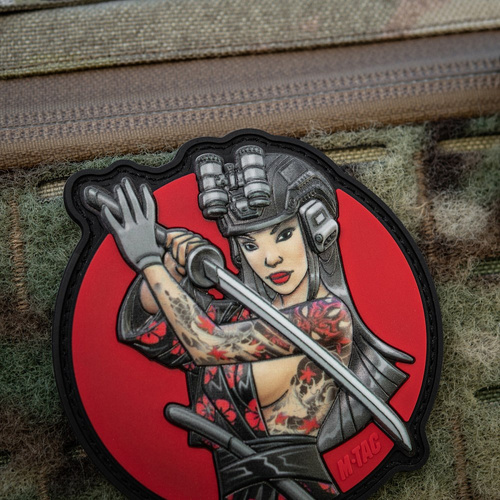 M-Tac - Tactical Girl №3 Yakuza Patch - PVC - Black Tattoos - Full Color - 51116404
