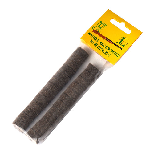 Łuszczek - Felt Wipers for Shotguns - 12GA - 25 pieces - 4-003 - 12