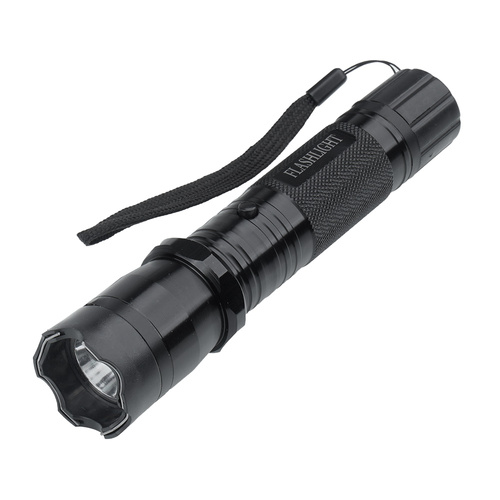 Guard - Tornado Rechargeable LED Flashlight With Stun Gun - 800 000 V - 110 lm - Black - YC-1101