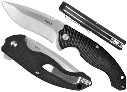 Ruike - P852-B Folding Knife - Black - 340-027