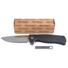 LionSteel - Tactical Knife SR22A - Sleipner - Black - SR22A BS