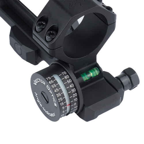 Vector Optics - One Piece Scope Mount Cosine Indicator - 30 mm - Picatinny - Black - SCACD-24