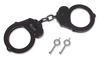 Alcyon - Steel handcuffs - Double lock - Black - 5050-B