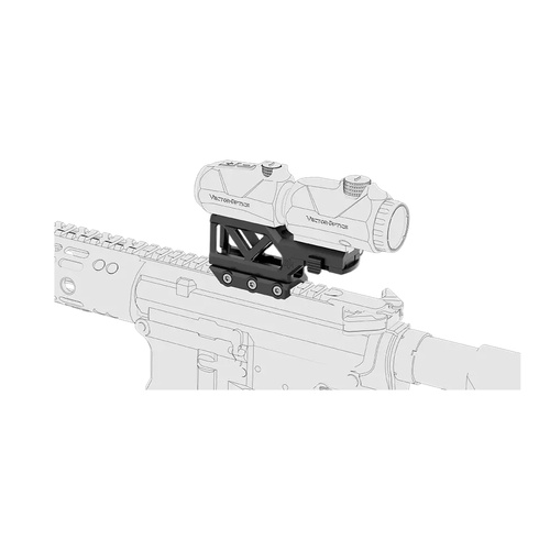 Vector Optics - Elevated Mount for Maverick Sight and Magnifier - Black - XASR-RM01