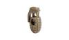 Mil-Tec - Pineapple Cord Stoppers - 10 pcs - Coyote Brown - 13458235