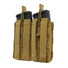 Condor - Open Top Double M4/M16 Mag Pouch - Black - MA19-002