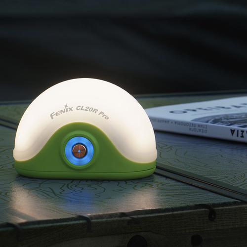 Fenix - Camping Lamp CL20R PRO with 1900 mAh Battery - 400 lm - Green - CL20R PRO green