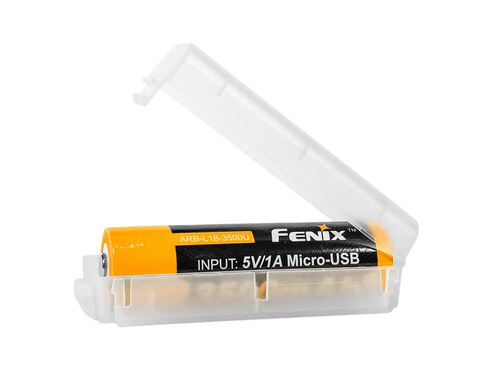 Fenix - 18650 3500mAh 3,6V Li-ion battery - USB - ARB-L18-3500U