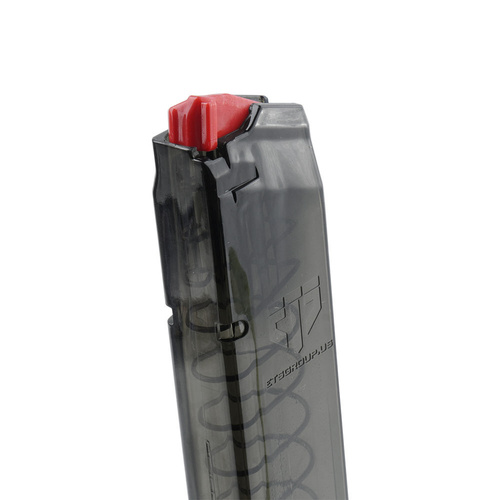 ETS - Polymer Magazine For Smith & Wesson M&P - 9x19 mm - 17 Rounds - Carbon Smoke Series - SMK-SW9-MP-17