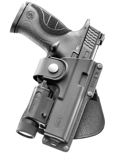 Fobus - Holster for Glock 19, Walther P99, S&W, Ruger - Standard Paddle - Right - EM19