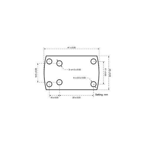 Vector Optics - Colimator Sight Frenzy-S 1x17x24 MIC - 3 MOA - Weaver - Black - SCRD-43