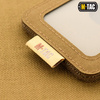 M-Tac - Badge Holder with Transparent Panel - Coyote - 10131005