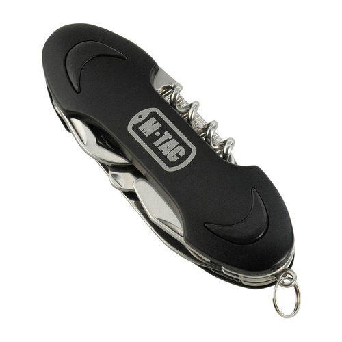 M-Tac - Pocket Knife - Steel / Black - 60017002