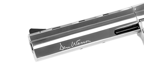 ASG - Dan Wesson 715 6'' Revolver replica - Silver - Low Power - 18194