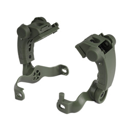 Earmor - Adapter for M32 Plus Headphones at ARC Rail - Polymer - Foliage Green - M16A-FG